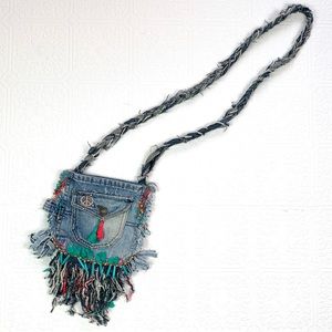 OAK FU Coachella “Peace” Denim Purse